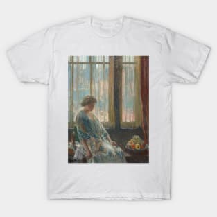 The New York Window by Childe Hassam T-Shirt